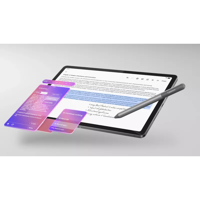 Lenovo Idea Tab Mediatek 128 GB 27,9 cm (11 cali) 8 GB Wi-Fi 5 (802.11ac) Android 15 Szary