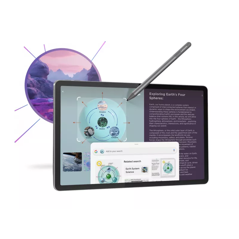 Lenovo Idea Tab Mediatek 128 GB 27,9 cm (11 cali) 8 GB Wi-Fi 5 (802.11ac) Android 15 Szary