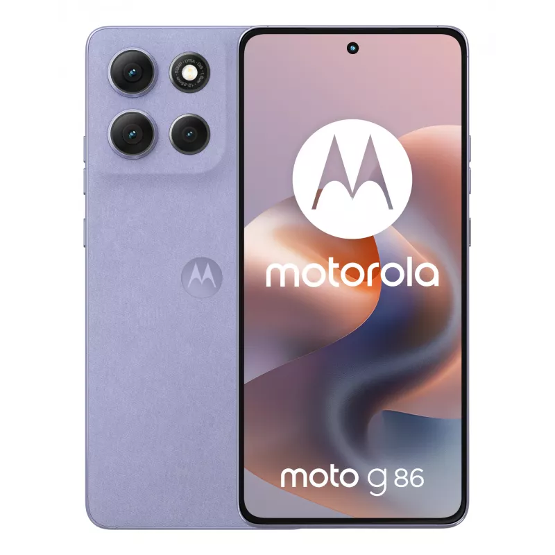 Motorola moto g86 5G 16.9 cm (6.67 cala) Dual SIM Android 15 USB Type-C 8 GB 256 GB 5200 mAh Liliowy