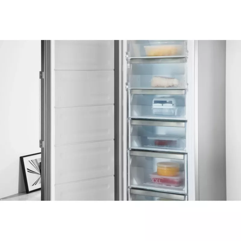 Whirlpool UW8 F2Y XBI F 2 Zamrażarka wolnostojąca 263 L Stal nierdzewna