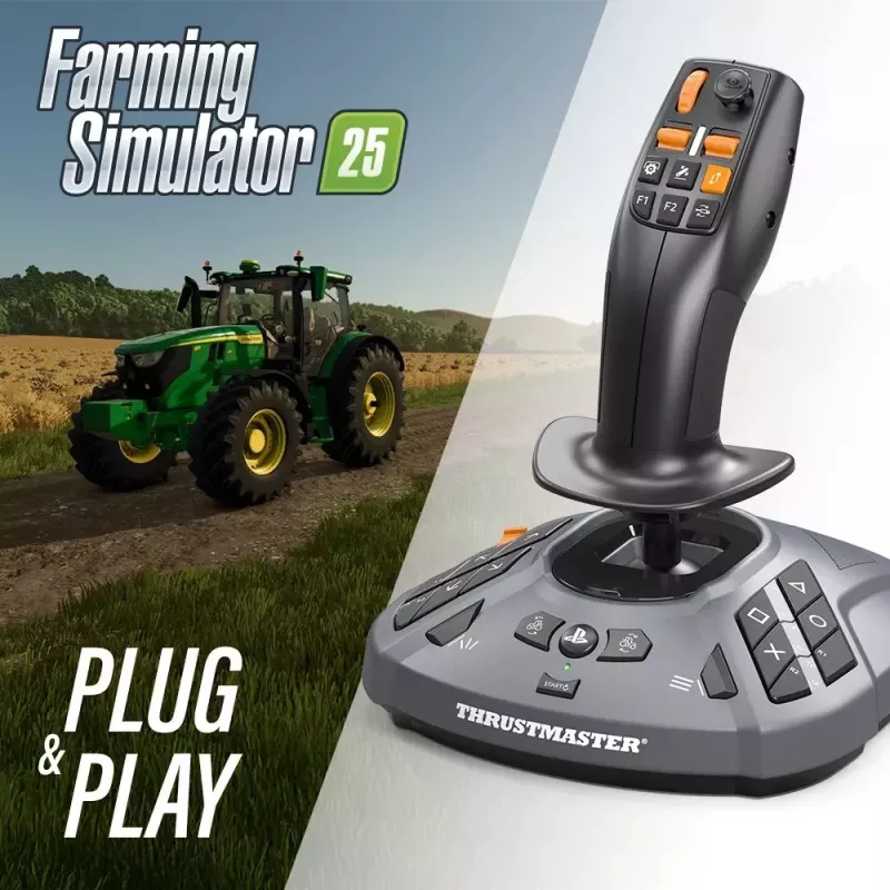 Thrustmaster SimTask FarmStick Czarny Flightstick Analogowe / Cyfrowe PC, PlayStation 5