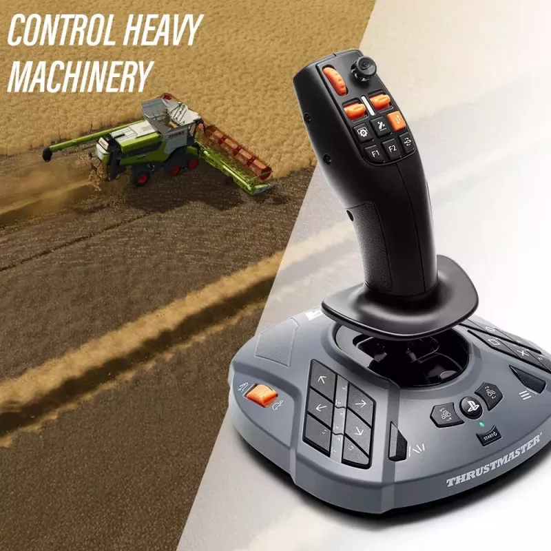 Thrustmaster SimTask FarmStick Czarny Flightstick Analogowe / Cyfrowe PC, PlayStation 5