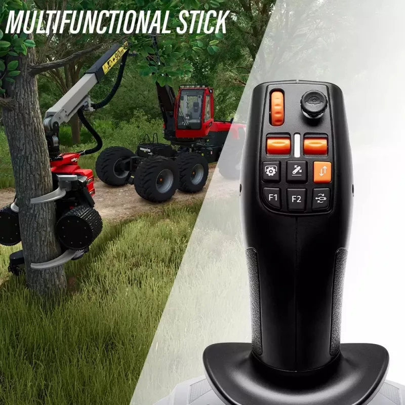 Thrustmaster SimTask FarmStick Czarny Flightstick Analogowe / Cyfrowe PC, PlayStation 5