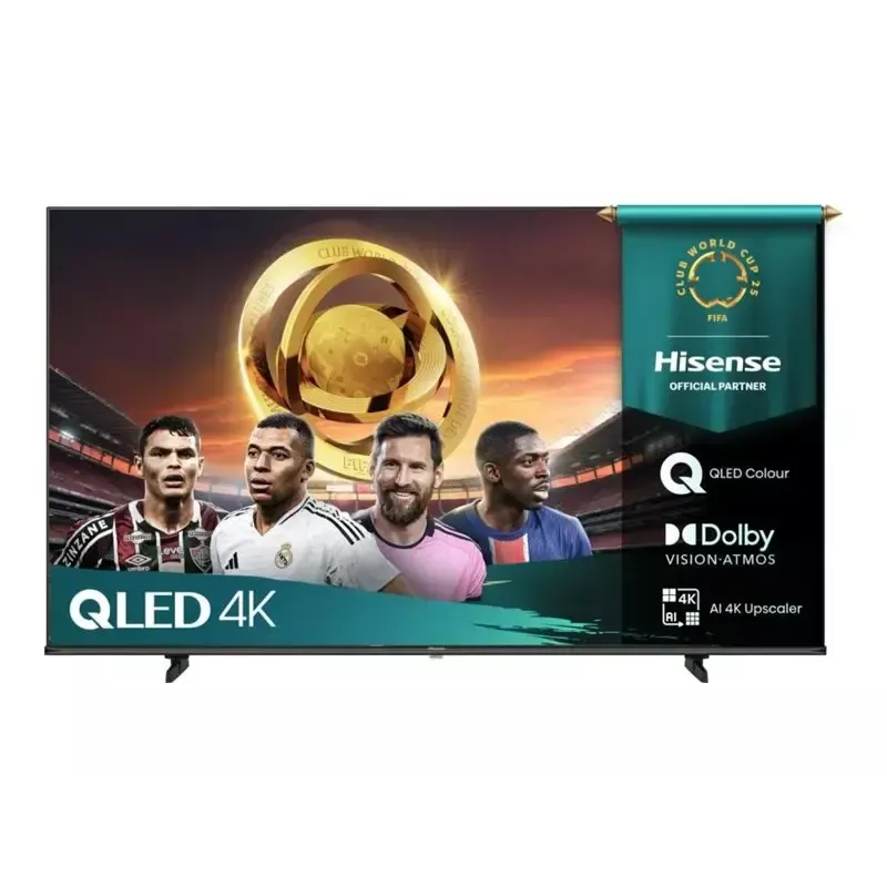 Telewizor Hisense 50E7Q 50 cali QLED 4K Ultra HD (3840 x 2160), VIDAA, Wi‑Fi, DVB-C/S/T, Czarny