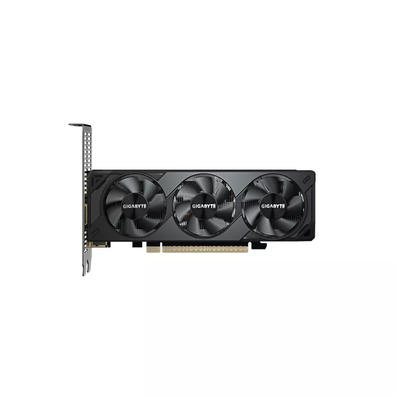 Karta graficzna GIGABYTE GeForce RTX 5050 OC Low Profile 8G - 8 GB GDDR6, 128-bit, PCI-E 5.0, zegar rdzenia 2587 MHz, 2 x DP, 2 x HDMI, NVIDIA DLSS 4, GV-N5050OC-8GL