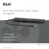 CLUB3D CSV-2553 koncentrator interfejsów USB Type-C 5000 Mbit/s Czarny