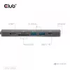 CLUB3D CSV-2553 koncentrator interfejsów USB Type-C 5000 Mbit/s Czarny