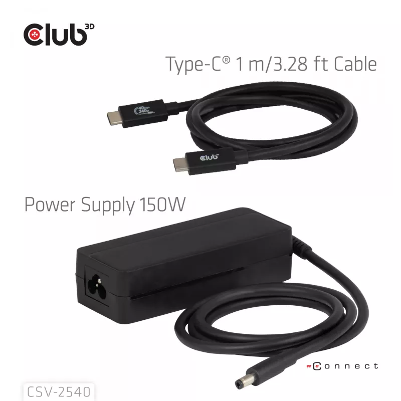 Stacja dokująca CLUB 3D 14-1 USB-C Quad Display USB4 z 2× portami USB 2.0