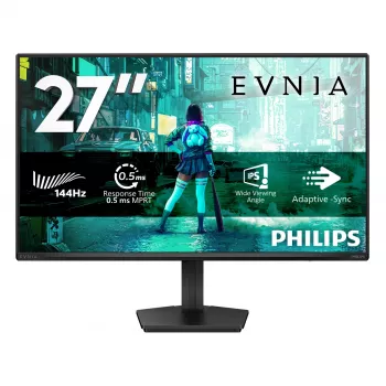 Philips Evnia 3000 27M2N3200NF/00 monitor komputerowy 68.6 cm (27 cali) 1920 x 1080 pikseli Full HD LCD Szary