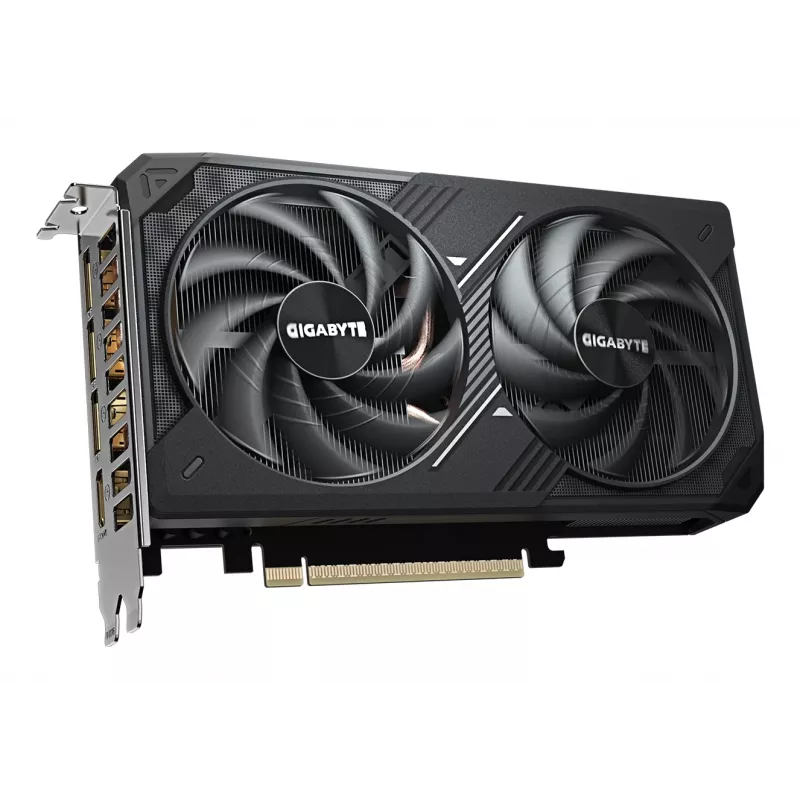 Karta graficzna GIGABYTE GeForce RTX 5060 Ti WINDFORCE MAX OC 8G — 8 GB GDDR7, 128-bitowa, PCI-E 5.0, zegar rdzenia 2587 MHz, 3 x DP, 1 x HDMI, NVIDIA DLSS 4, GV-N506TWF2MAX OC-8GD