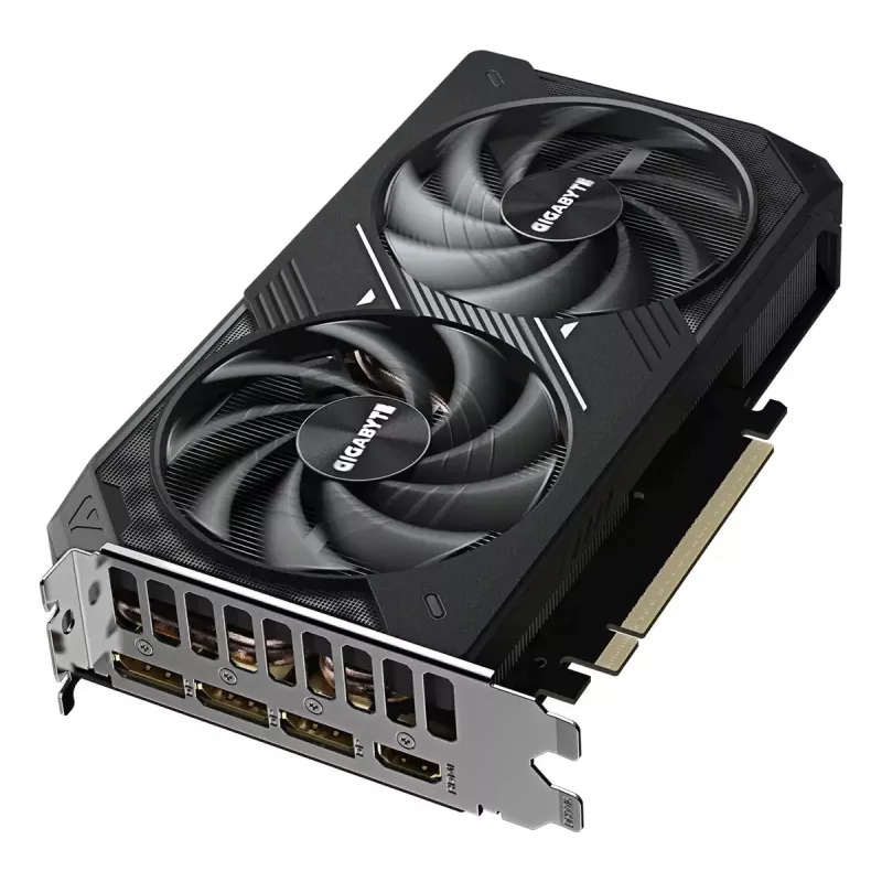 Karta graficzna GIGABYTE GeForce RTX 5060 Ti 16GB GDDR7 PCIe 5.0, 128-bit, 28000 MHz, WINDFORCE 2X, 2-slot, 208×120×40 mm