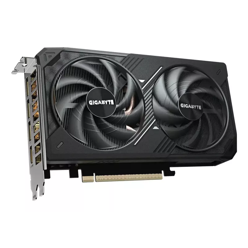 Karta graficzna GIGABYTE GeForce RTX 5060 Ti 16GB GDDR7 PCIe 5.0, 128-bit, 28000 MHz, WINDFORCE 2X, 2-slot, 208×120×40 mm