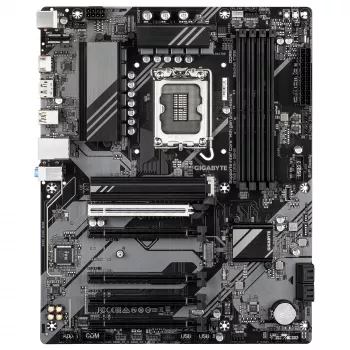 Płyta główna GIGABYTE B760 DS3H GEN5 - obsługuje procesory Intel Core 14. generacji, 8+2+1 faz cyfrowego VRM, do 5600 MHz DDR5, 2x PCIe 4.0 M.2, 1GbE LAN, USB 3.2 Gen 2x2