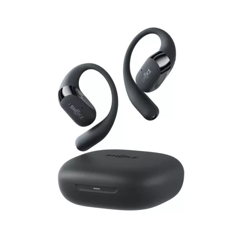 SHOKZ OpenFit 2+ Headphones Wireless Ear-hook, In-ear Calls/Music Bluetooth Czarny