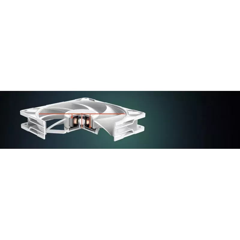 ARCTIC P14 Pro A-RGB (biały) 140 mm wentylator A-RGB PWM z rozdzielaczem kabli