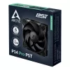 ARCTIC P14 Pro PST 140 mm wentylator PWM z rozdzielaczem kablowym, Wentylator, 14 cm, 400 RPM, 2500 RPM, 186 m³/h, Czarny