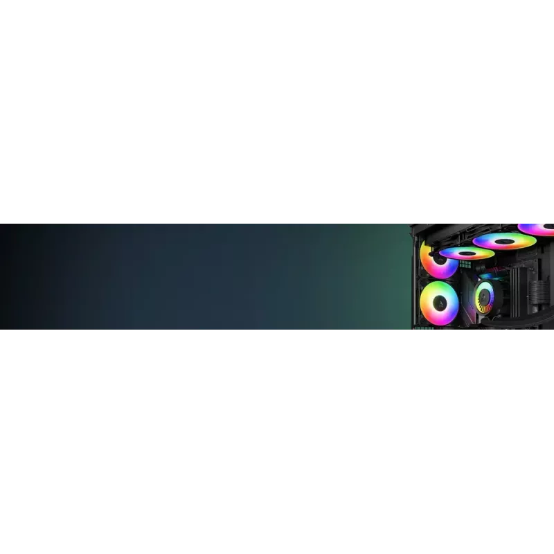 Wentylator Arctic P14 Pro A-RGB 140 mm 400-2500 RPM Czarny