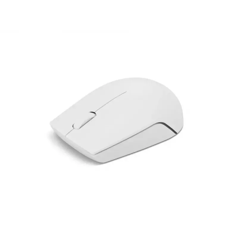 Bezprzewodowa kompaktowa mysz Lenovo Compact Mouse z baterią — oburęczna, 1000 DPI, bezprzewodowa RF, 3 przyciski, szary