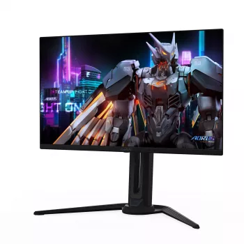 GIGABYTE AORUS FO27Q5P OLED QHD Monitor Gamingowy - 2560 x 1440, 500Hz, 0,03ms, KVM, 300 cd/m², FreeSync Premium Pro, DisplayHDR True Black 500, DisplayPort 2.1