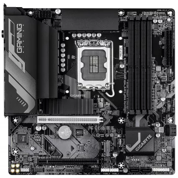 GIGABYTE B760M GAMING X WIFI6E GEN5 Micro ATX Płyta Główna, LGA1700, B760, DDR5 do 5600MHz, 4 DIMM, 2x PCIe 4.0 M.2, Wi‑Fi 6E, 2.5GbE