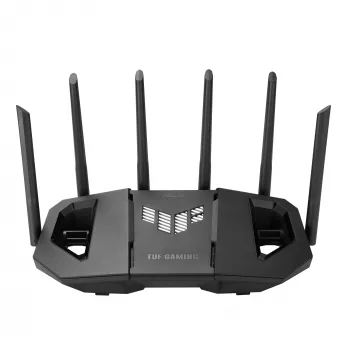 ASUS 90IG0A30-MO9C00 router bezprzewodowy 2.5 Gigabit Ethernet Tri-band (2.4 GHz / 5 GHz / 6 GHz) Czarny