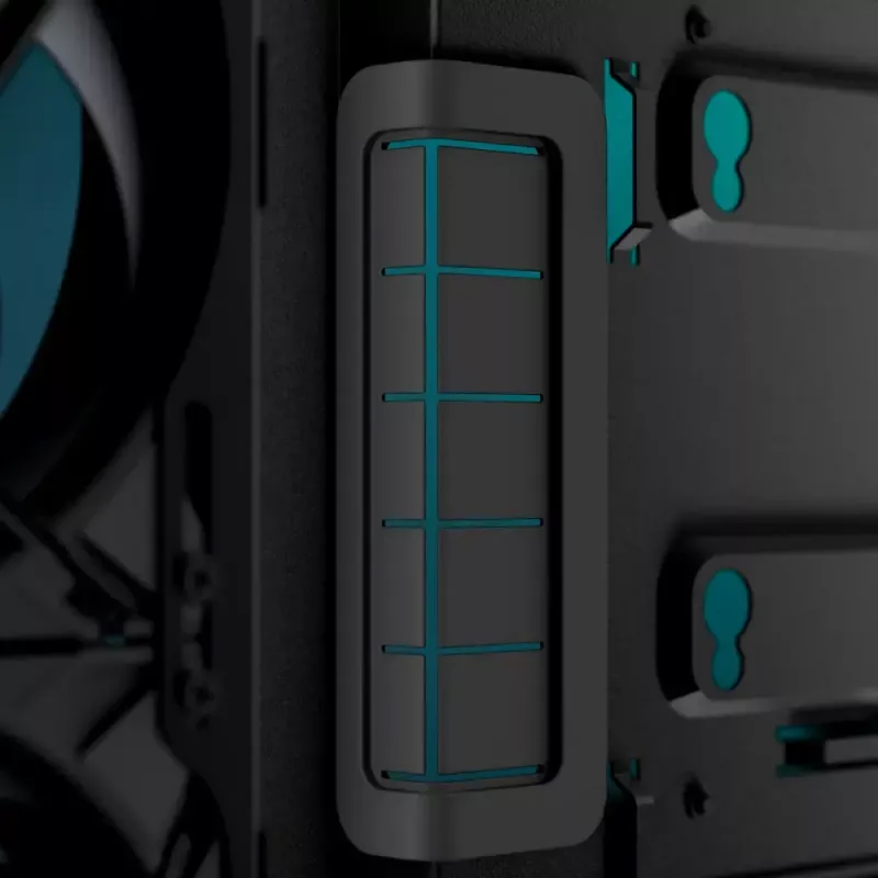 Obudowa PC ARCTIC Xtender (Mirror Black) Midi Tower Czarny