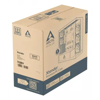 ARCTIC Xtender (Biały) Premium Obudowa PC E-ATX