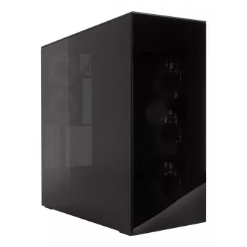 ARCTIC Xtender (Czarny) Premium E-ATX Obudowa PC, Midi Tower, PC, Czarny, EATX, Metal, Szkło hartowane, Gaming