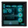 ARCTIC Xtender (Czarny) Premium E-ATX Obudowa PC, Midi Tower, PC, Czarny, EATX, Metal, Szkło hartowane, Gaming