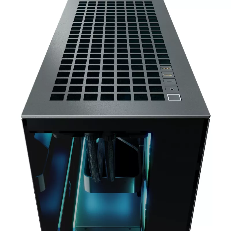ARCTIC Xtender (Czarny) Premium E-ATX Obudowa PC, Midi Tower, PC, Czarny, EATX, Metal, Szkło hartowane, Gaming