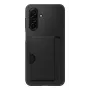 Etui Samsung z kieszenią na kartę do Galaxy A17 4G | A17 5G, uchwyt na kartę, przezroczysty, Samsung, Galaxy A17 4G | A17 5G, 81,4 mm, 10,8 mm