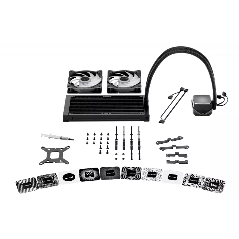 be quiet! PURE LOOP 3 LX Procesorowy zestaw chłodzenia cieczą All-in-one 12 cm Czarny 1 szt.