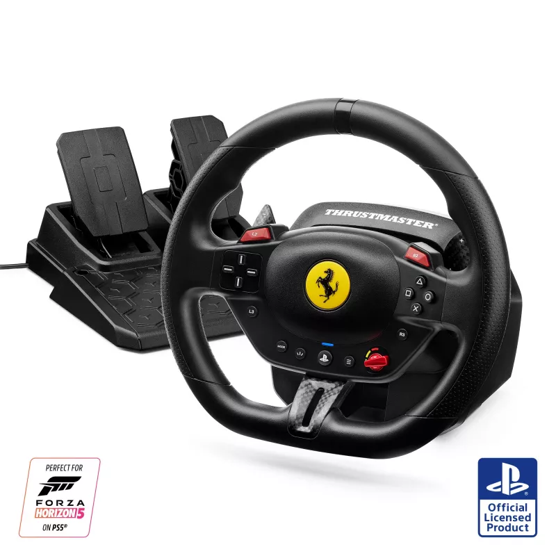 Thrustmaster T98-P FERRARI 296 GTB Czarny Kierownica + Pedały PC, PlayStation 4, PlayStation 5