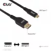 CLUB3D CAC-1563 adapter kabla wideo 2 m USB Type-C DisplayPort czarny