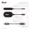 CLUB3D Bezprzewodowy USB-C® na HDMI™, 1920 x 1080 pikseli, nadajnik i odbiornik AV, przewodowy i bezprzewodowy, czarny, HDCP