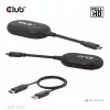 CLUB3D Bezprzewodowy USB-C® na HDMI™, 1920 x 1080 pikseli, nadajnik i odbiornik AV, przewodowy i bezprzewodowy, czarny, HDCP
