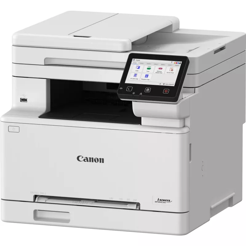 Wielofunkcyjna drukarka laserowa Canon i-SENSYS MF664Cdw — Kolor, 1200x1200 DPI, 25 str./min, A4, Wi‑Fi, Duplex