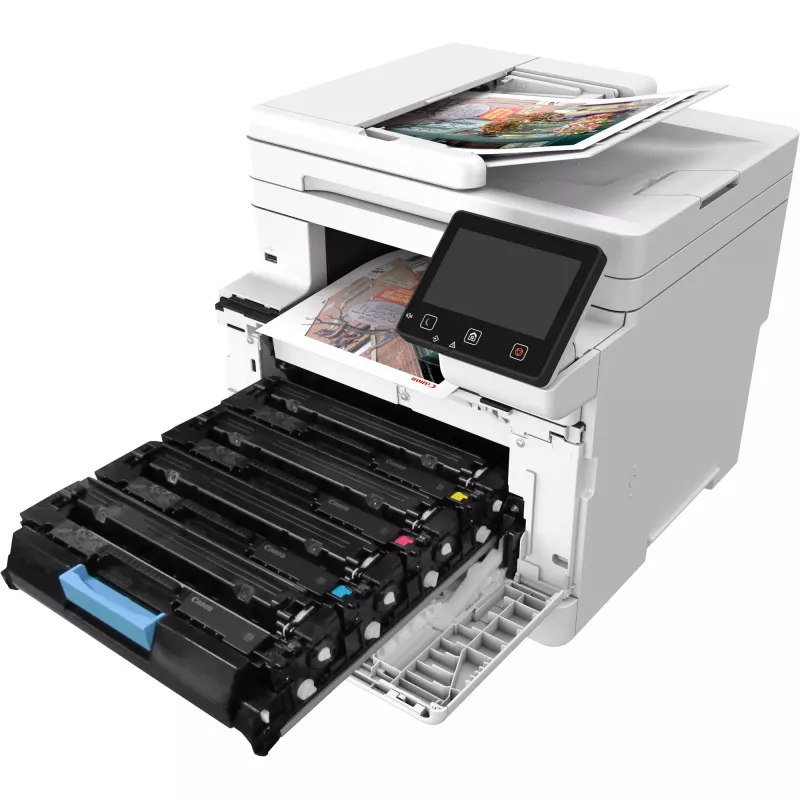 Wielofunkcyjna drukarka laserowa Canon i-SENSYS MF664Cdw — Kolor, 1200x1200 DPI, 25 str./min, A4, Wi‑Fi, Duplex