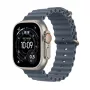 APPLE Watch Ultra 3 (2025) LTE 49mm Titanium Case z paskiem Ocean Band - Niebieski