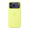 APPLE iPhone 17 Pro Max - silikonowe etui z MagSafe - Neon żółty