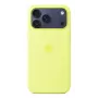 APPLE iPhone 17 Pro Max - silikonowe etui z MagSafe - Neon żółty