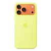 APPLE iPhone 17 Pro Max - silikonowe etui z MagSafe - Neon żółty
