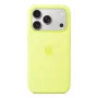 APPLE iPhone 17 Pro - Silikonowe etui z MagSafe - Neon żółty