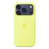 APPLE iPhone 17 Pro - Silikonowe etui z MagSafe - Neon żółty