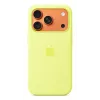 APPLE iPhone 17 Pro - Silikonowe etui z MagSafe - Neon żółty