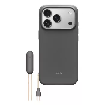 APPLE Beats iPhone 17 Pro - Etui z podstawką z MagSafe i obsługą aparatu - Granite szary