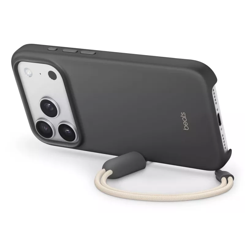APPLE Beats iPhone 17 Pro - Etui z podstawką z MagSafe i obsługą aparatu - Granite szary