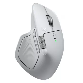 LOGITECH MX Master 4 dla Mac - Mysz bezprzewodowa - Biały Srebrny