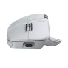 LOGITECH MX Master 4 dla Mac - Mysz bezprzewodowa - Biały Srebrny