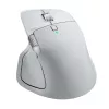 LOGITECH MX Master 4 dla Mac - Mysz bezprzewodowa - Biały Srebrny